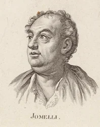 Retrato do compositor Niccolò Jommelli 1714-1774.
