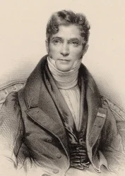 Retrato do maestro e compositor Gaspare Spontini 1774-1851, ca 1844.