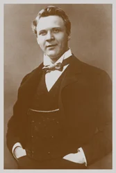 Retrato do cantor de ópera Feodor Chaliapin 18731938