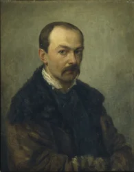 Retrato do pintor Pavel Andreyevich Fedotov 1815-1852, antes de 1852