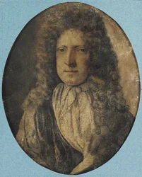 Retrato do poeta Nicholas Rowe 1674-1718, século XVII.