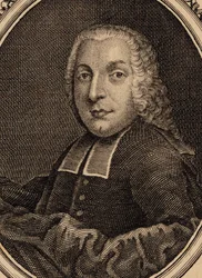 Retrato do poeta e libretista Pietro Metastasio 1698-1782.