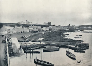 Portstewart - o porto e a cidade, 1895