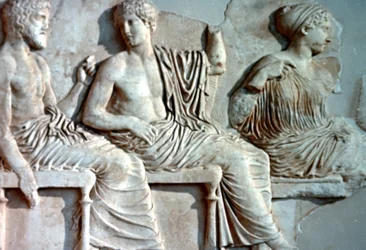 Poseidon, Apolo e Ártemis, 447-432 aC