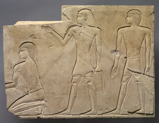 Sacerdotes realizando rituais fúnebres, c. 667-647 aC