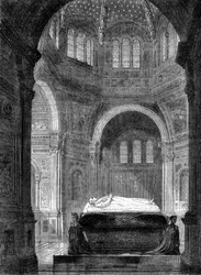 Túmulo do príncipe Alberts, Frogmore, Castelo de Windsor, Berkshire, 1873