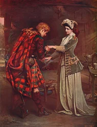 Adeus do príncipe Charlies a Flora MacDonald, 1746 1905