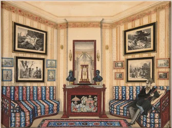 Quarto Prince Golitsyn, década de 1840