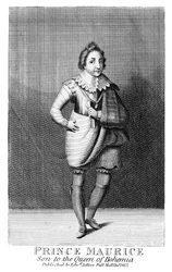 Príncipe Maurice, filho da rainha da Boêmia, 1815