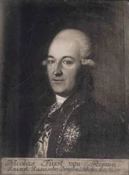 Príncipe Nikolai Vasilyevich Repnin 1734-1801, século XVIII