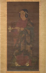 Príncipe Shotoku aos dezesseis anos, século XIV.