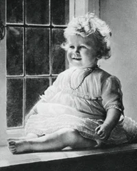 Princesa Elizabeth em St Pauls Walden Bury, 1927, 1937