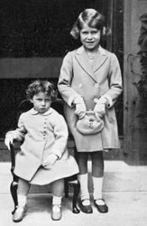 Princesas Elizabeth e Margaret, 1933