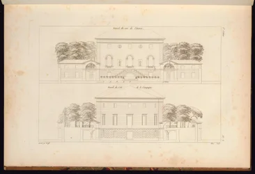 Impressão, Coleção de Arquitetura Civil ..., 1806–12