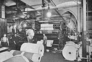 Impressão do jornal Daily Telegraph, Londres, c1900 1903