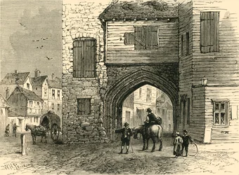 Priorado de Santa Maria Overy, 1700, c1878.