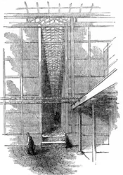 Produção de ácido sulfúrico Óleo de Vitriol ou H2S04, 1844