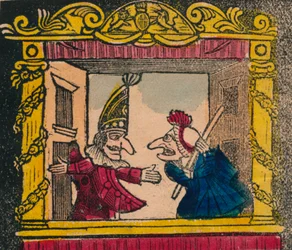 Punch and Judy, final do século XVIII a princípios do século XIX