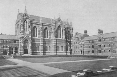 Quadrilátero, Keble College, Oxford, 1904