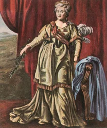 Rainha Catarina II, 1936.