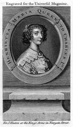 Rainha Henrietta Maria, rainha consorte de Carlos I