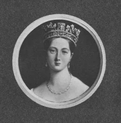 Rainha Victoria na época de sua adesão, 1901.