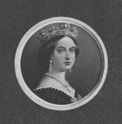 Rainha Victoria em sua quarta década, 1901.