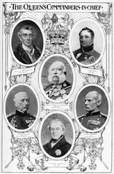 Comandantes da rainha Victorias em chefe, 1901
