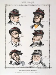Alguns assistentes de Binettes, 1870-1871