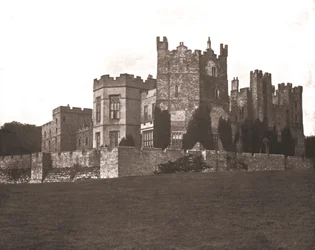 Castelo de Raby, Condado de Durham, 1894.