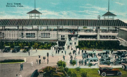 Pista de corrida, Havana, Cuba, c1950s