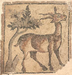 Ram perto de uma árvore, 400s.