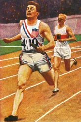 Ray Barbuti e Hermann Engelhard, revezamento 4 x 400m, 1928.