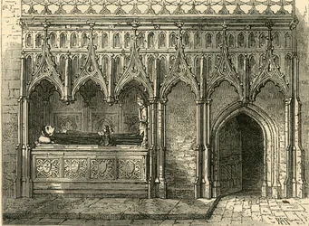 Túmulo de Rayers, c1872.