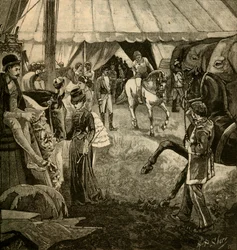Pronto para ser chamado para o ringue, 1882.