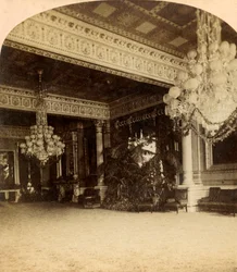Sala de recepção, Casa Branca, Washington, c1900.