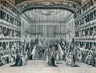 Recepção do Grão-Duque e Duquesa da Rússia no Teatro de San Bendetto, 1902
