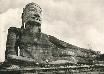 Buda Reclinado, Wingaba, Rangum, 1900.