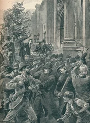Reforma Ligas no Marble Arch, Londres, 1866 1906