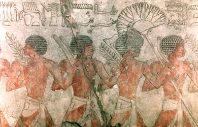 Alívio com soldados, Templo de Hatschepsut