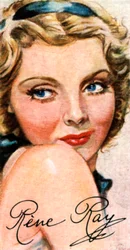 René Ray 1911-1993, atriz britânica, século 20,