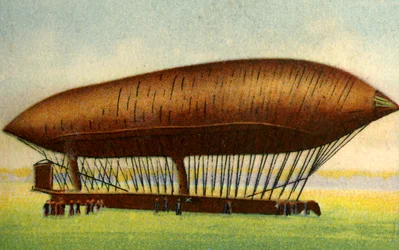 Dirigível de Renard e Krebs, 1884, 1932.
