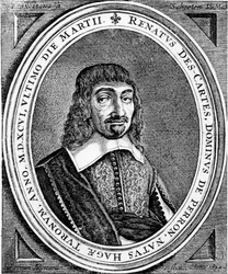 René Descartes, filósofo e matemático francês, 1672
