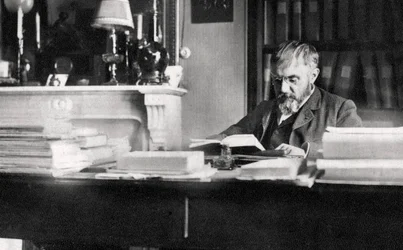 René Doumic, crítico literário francês e homem de letras, 1922