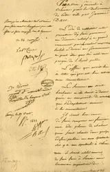Relatório do Ministro do Interior sobre o festival de Joana D&39;Arc, 15 de março de 1803, 1921.