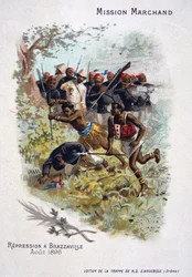 Repressão em Brazzaville, agosto de 1896