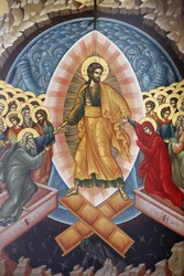 Ícone de Ressurreição, Tirana, Albanie