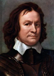 Richard Deane, inglês geral no mar, c1653, século XIX