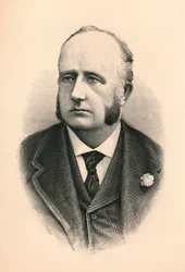 Richard Everard Webster, 1842-1915, advogado britânico, político e juiz, 1896