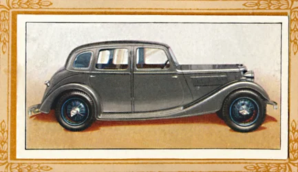 Riley Eight-90 Adelphi três volumes, c1936